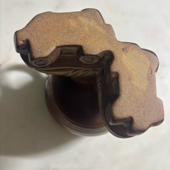 1979 Muddy Waters Pottery ceramic, glazed mug with legs and roller skates - Picture 4 of 10